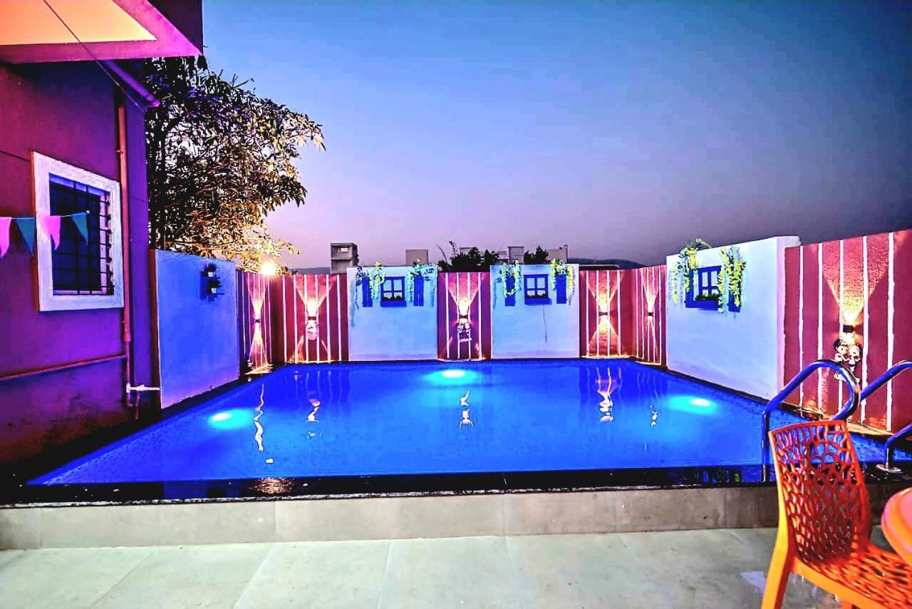 Ll Empyrean Stay Ll Airawat Villa Ll 2Bhk Ll Ac Ll Private Pool Ll Wifi Ll Lonavala Esterno foto